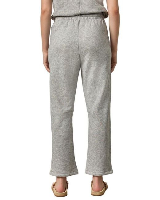 Lilla P Gray Side Panel Terry Pant