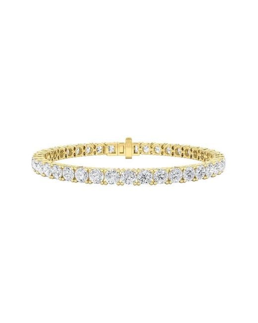 Lab Grown Diamonds White 14K 9.00 Ct. Tw. Lab-Grown Diamond Bracelet
