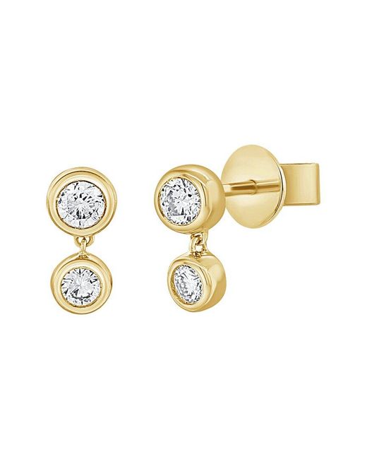 Sabrina Designs Metallic 14K 0.30 Ct. Tw. Diamond Stud Earrings