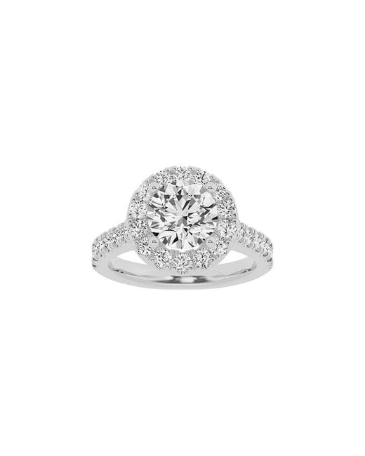 Lab Grown Diamonds White 14K 3.00 Ct. Tw. Lab-Grown Diamond Ring