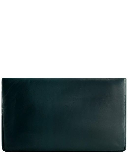 Jason Wu Green Leather Clutch