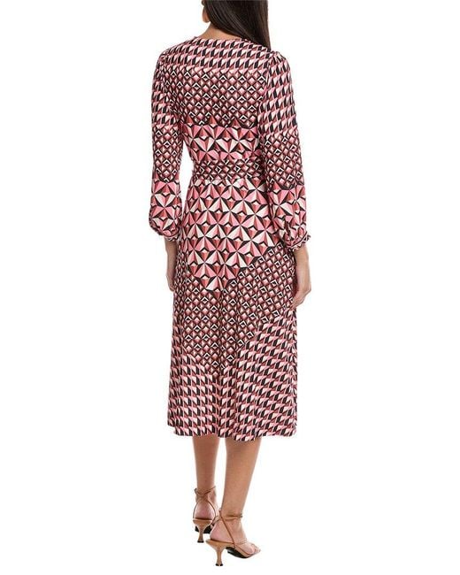 Hale Bob Red Anaya Dress