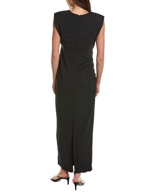 Ichi Black Katine Maxi Dress