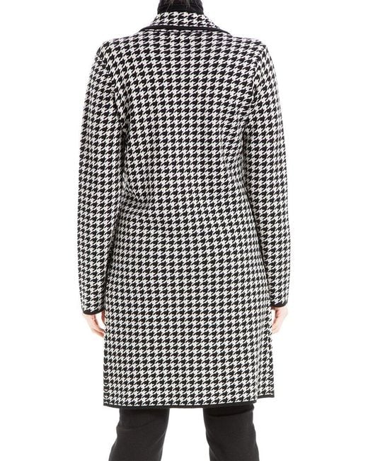 Max Studio White Sweater Coat