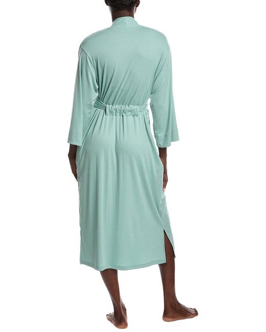 Natori Green Soothe Rib Robe