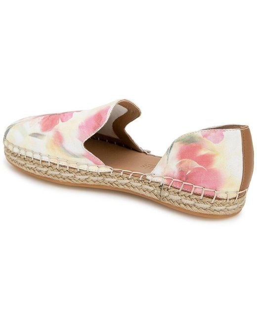 Gentle Souls Pink Seville Suede Espadrille