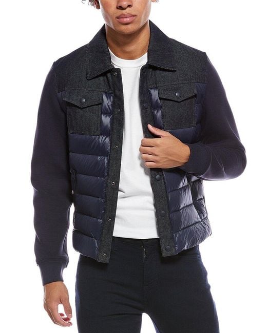Mackage Blue Donovan Down Jacket for men