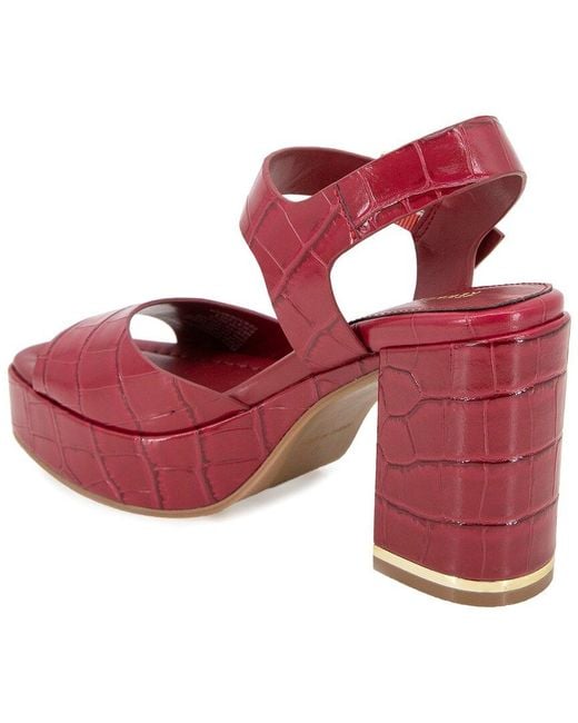 Kenneth Cole Red Darla Platform Sandal