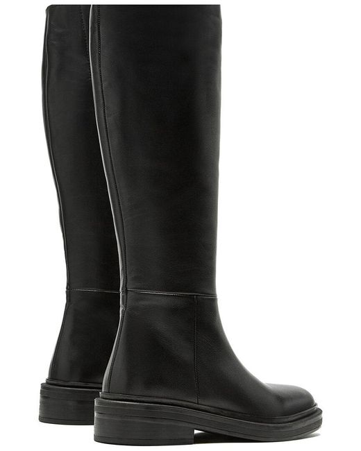La Canadienne Black Lya Leather Boot