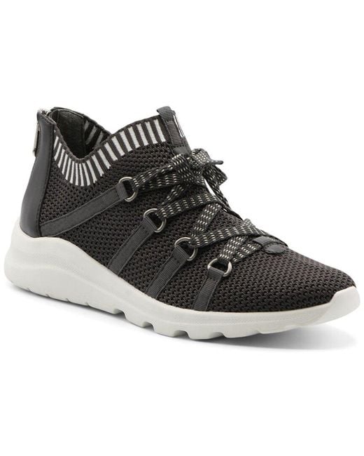 Adrienne Vittadini Black Tallie Sneaker