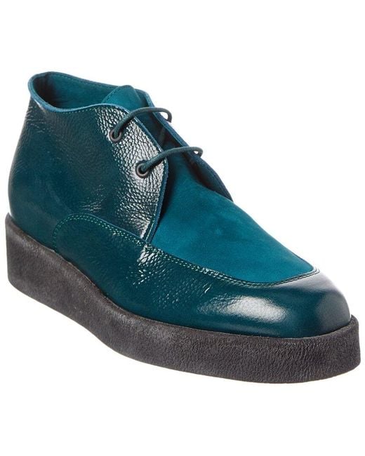 Arche Blue Comano Leather Bootie