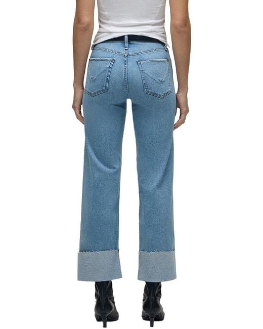Hudson Blue Rosie Oak Wide Leg Jean