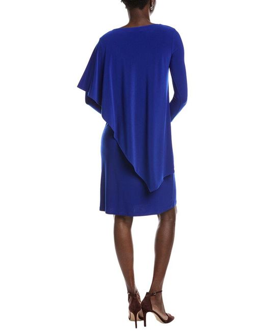 Joseph Ribkoff Blue Shift Dress
