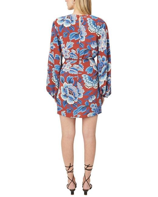 RHODE Blue Markie Mini Dress