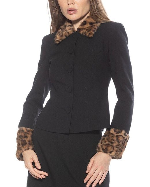 Alexia Admor Black Fran Jacket