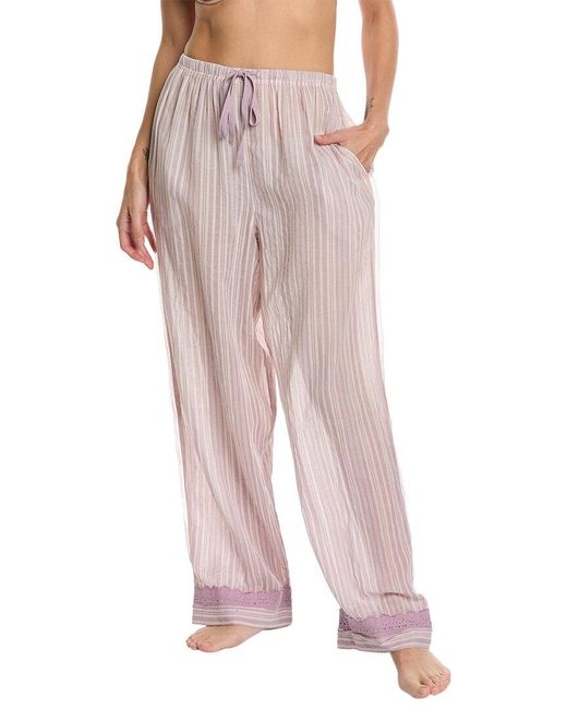 Free People Pink Sleep Mode Pajama Pant