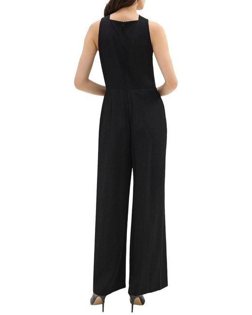 Theory Black Twist Jumpsuit