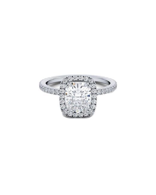 Lab Grown Diamonds White 14K 4.00 Ct. Tw. Lab-Grown Diamond Ring