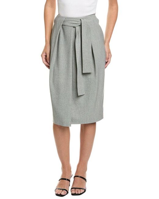 Boss Gray Vakava Skirt