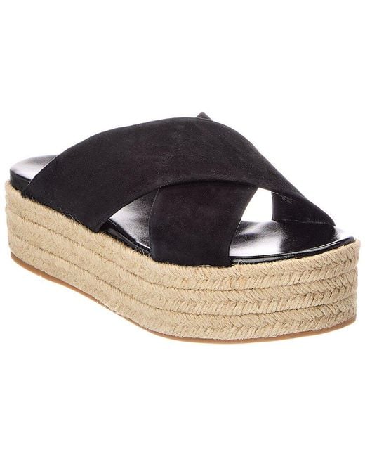 Miu Miu Blue Suede Sandal