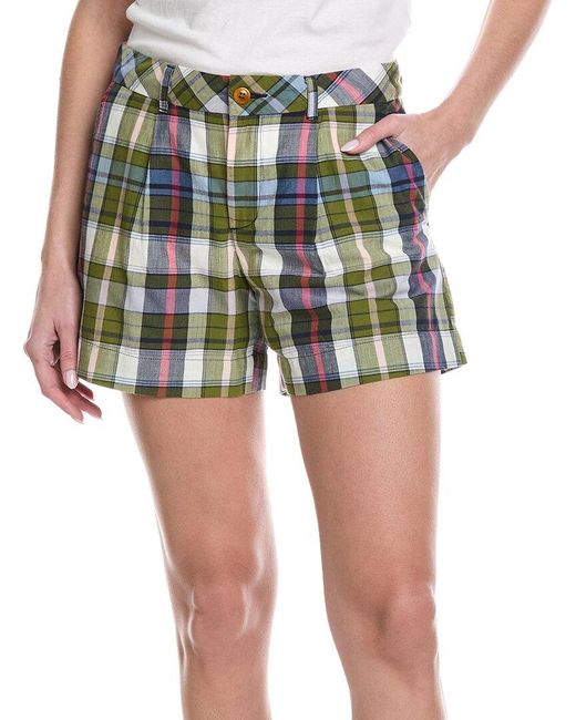 Tommy Bahama Green Maui Madras Chino Short