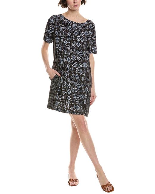 Michael Stars Black Esther Shift Dress