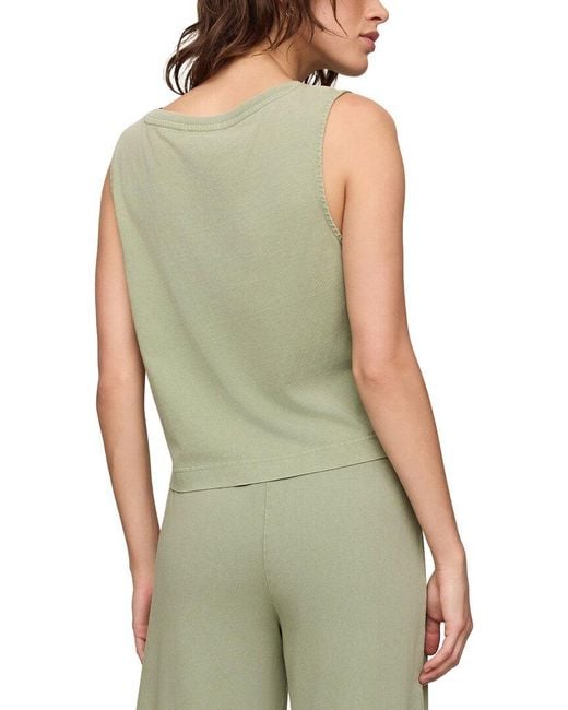 Z Supply Green Sloane V-Neck Top