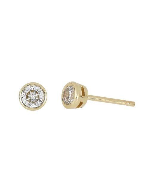 Bony Levy Metallic 14K 0.75 Ct. Tw. Diamond Earrings