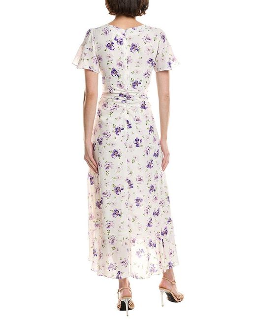 Cinq À Sept White Isha Maxi Dress
