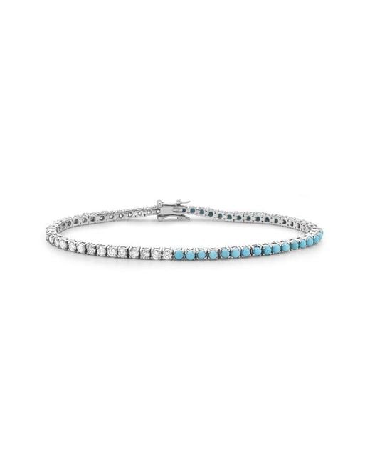 Forever Creations USA Inc. White Forever Creations 14K 3.80 Ct. Tw. Diamond & Tennis Bracelet