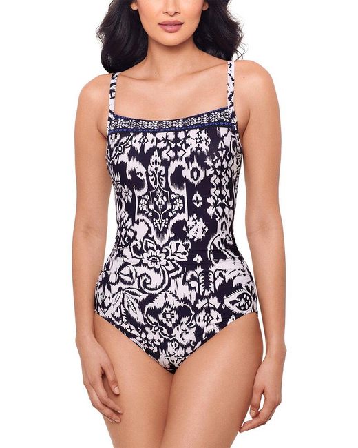 Miraclesuit Blue Talavera Kara One-Piece