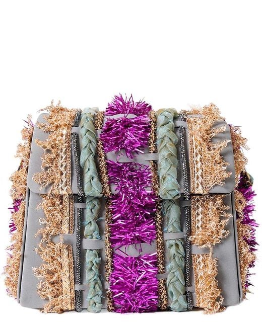 Simitri Pink Chandni Chowk Clutch