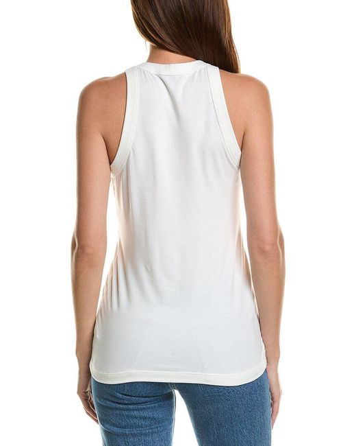 James Perse White Muscle Tank