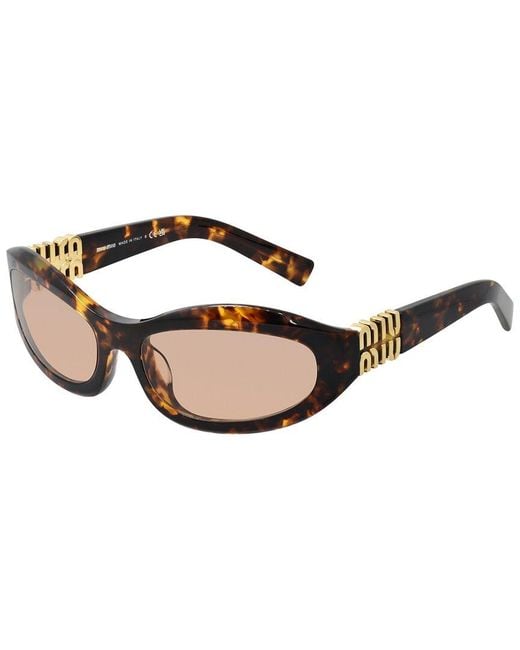 Miu Miu Natural 59Mm Sunglasses