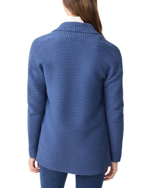 J.McLaughlin Blue Dover Sweater