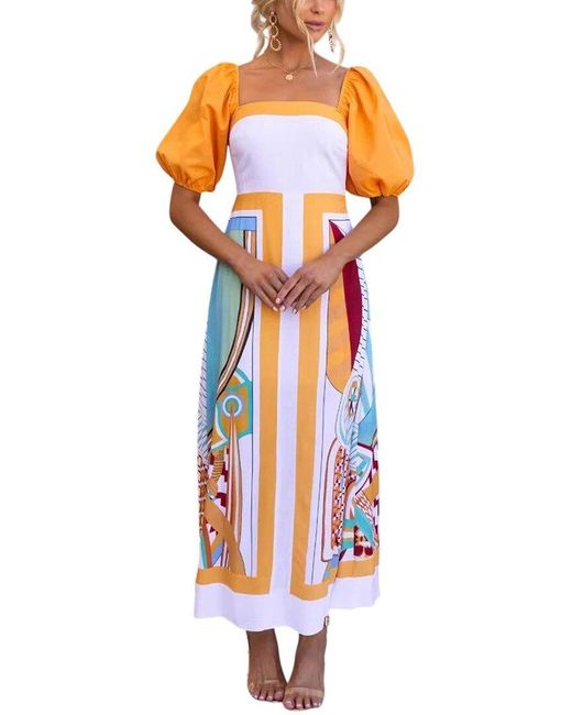 DELI S Orange Deli.S Maxi Dress