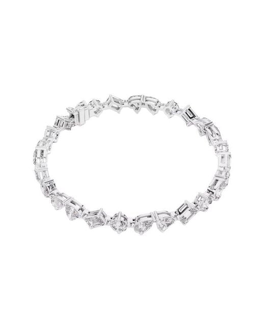 VOWE White 14K 10.50 Ct. Tw. Lab-Grown Diamond Bracelet