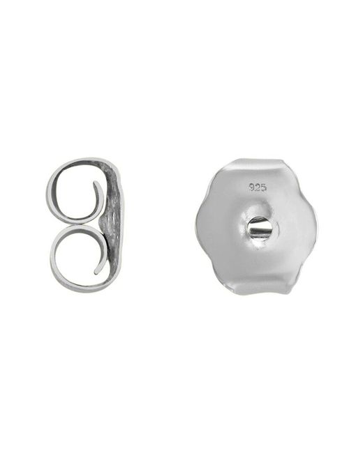 Gem Spark Red Silver 0.60 Ct. Tw. Garnet Studs