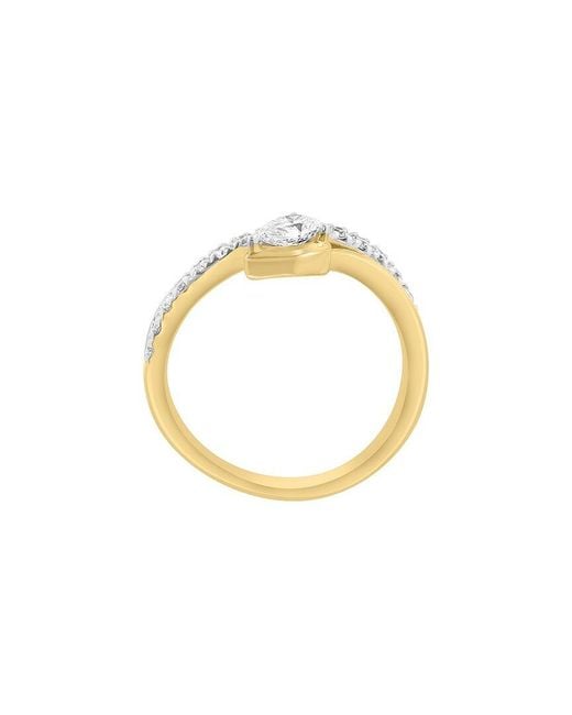 Effy Fine Jewelry Metallic Over 0.58 Ct. Tw. Lab-Grown Diamond Ring