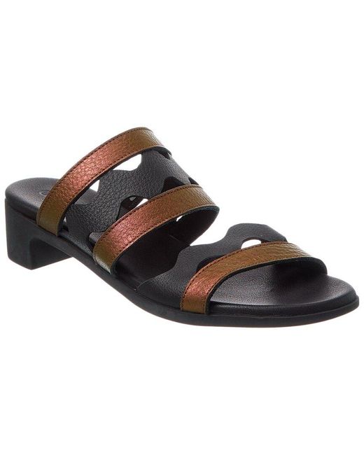 Arche Brown Kisawa Leather Sandal