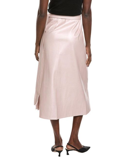 Toccin Pink Beatrice Wrap Skirt
