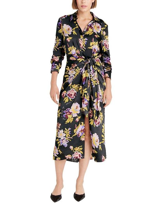 Cinq À Sept Black Brigitte Floral Jacey Dress