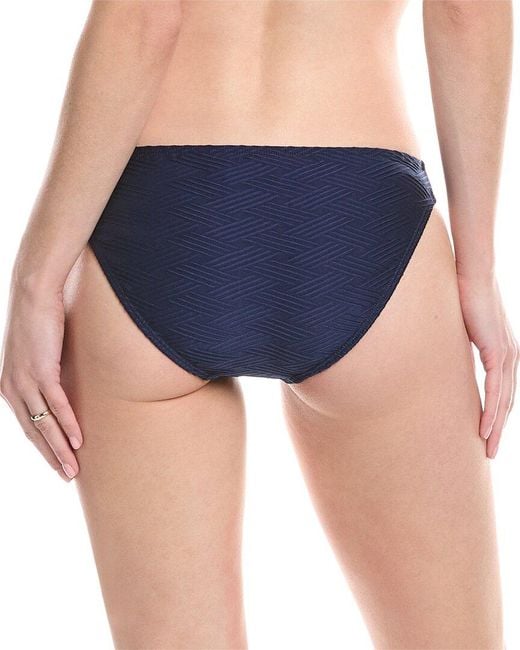 Shoshanna Blue Classic Bikini Bottom