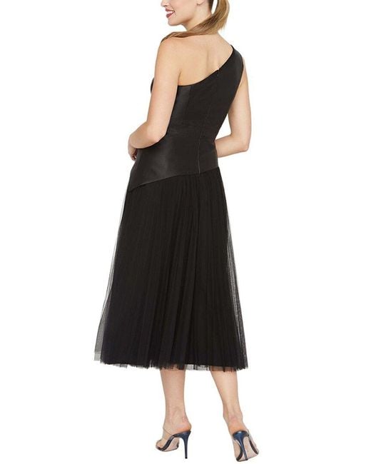 Kay Unger Black Annabeth Tea Length Dress