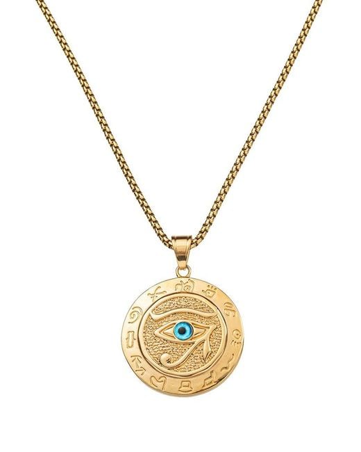 Eye Candy LA Metallic The Bold Collection Titanium Cz Luca Necklace