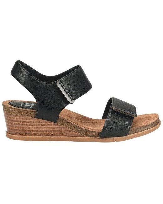 Söfft Metallic Verdi Ii Leather Sandal