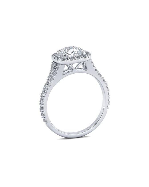 Lab Grown Diamonds White 14K 1.75 Ct. Tw. Lab-Grown Diamond Ring