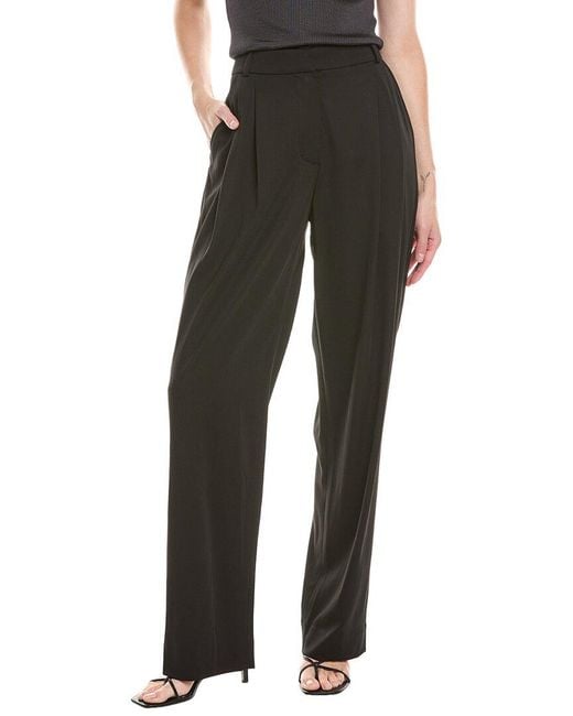 A.L.C. Brown Flynn Wool-Blend Pant