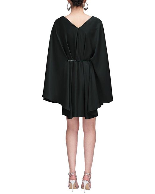 Halston Heritage Black Ola Dress