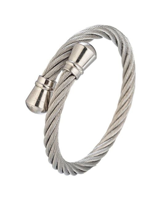 Eye Candy LA Metallic The Bold Collection Titanium Arlo Bracelet